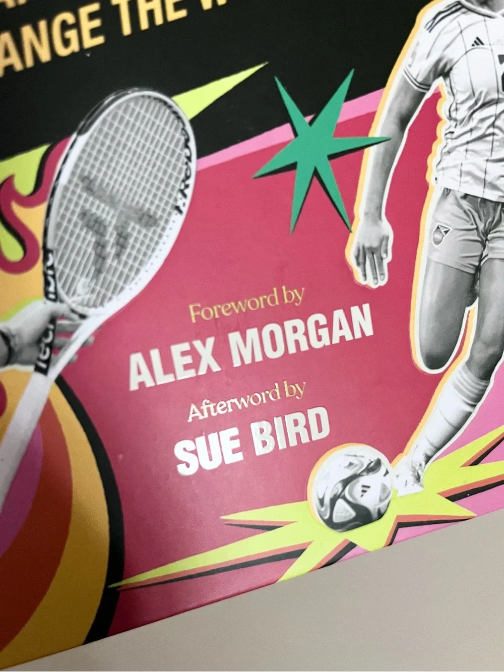 Women in sports hardcover book full color